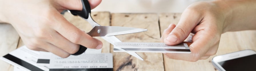 cutting credit cards