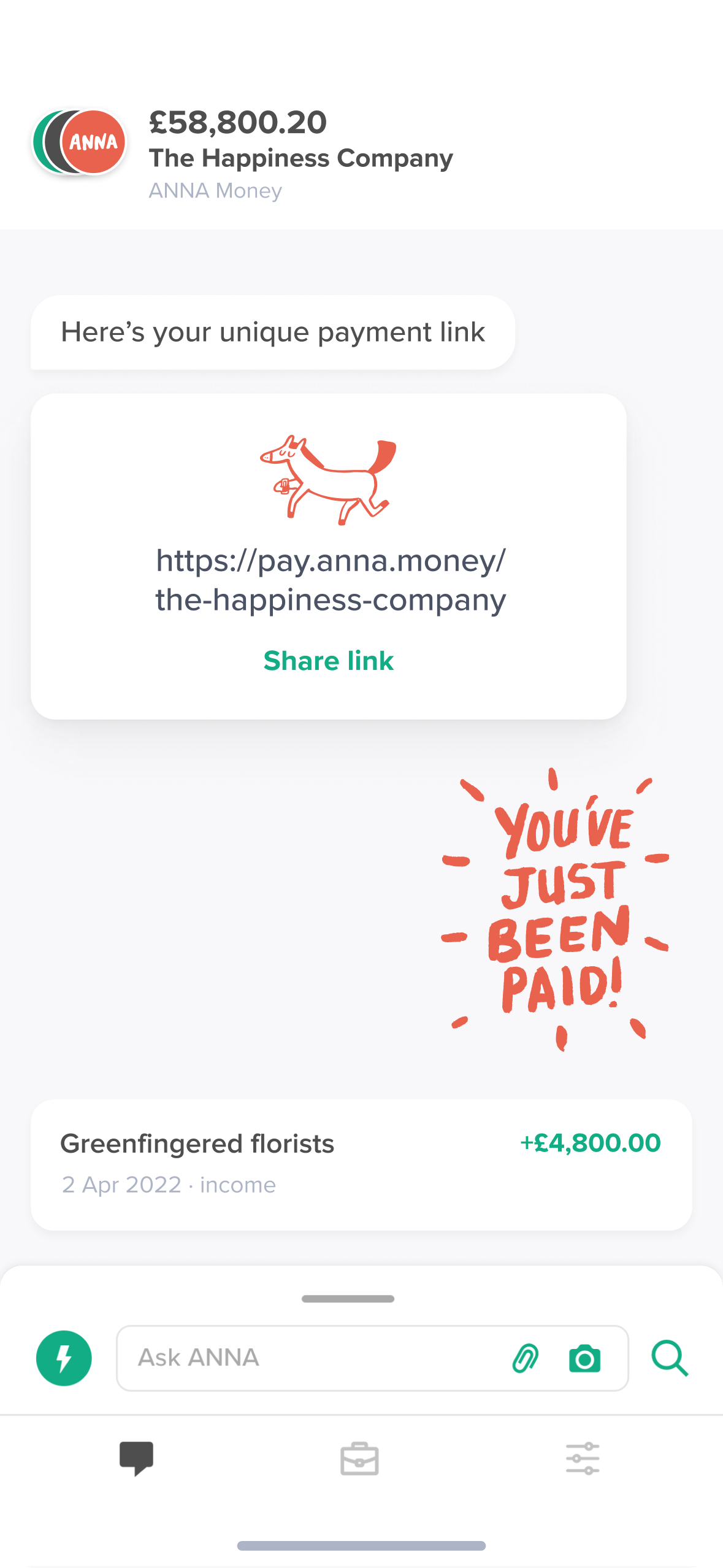 ANNA Money app