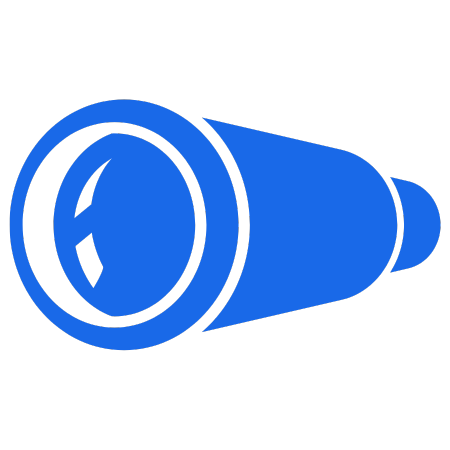Image: Supplied Blue spyglass