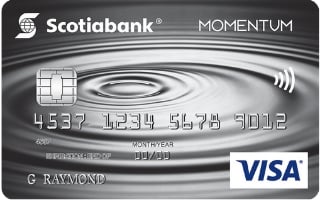Scotia Momentum No-Fee Visa Card logo